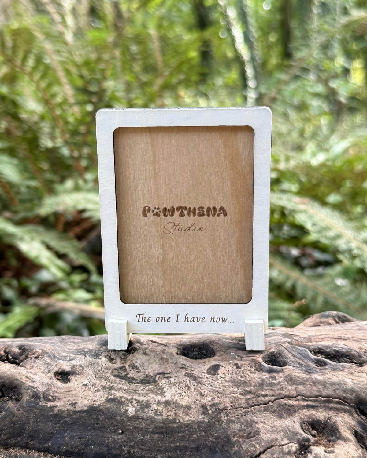 The One Who Sent Them Double Sided Wooden Pet Memorial Photo Frame