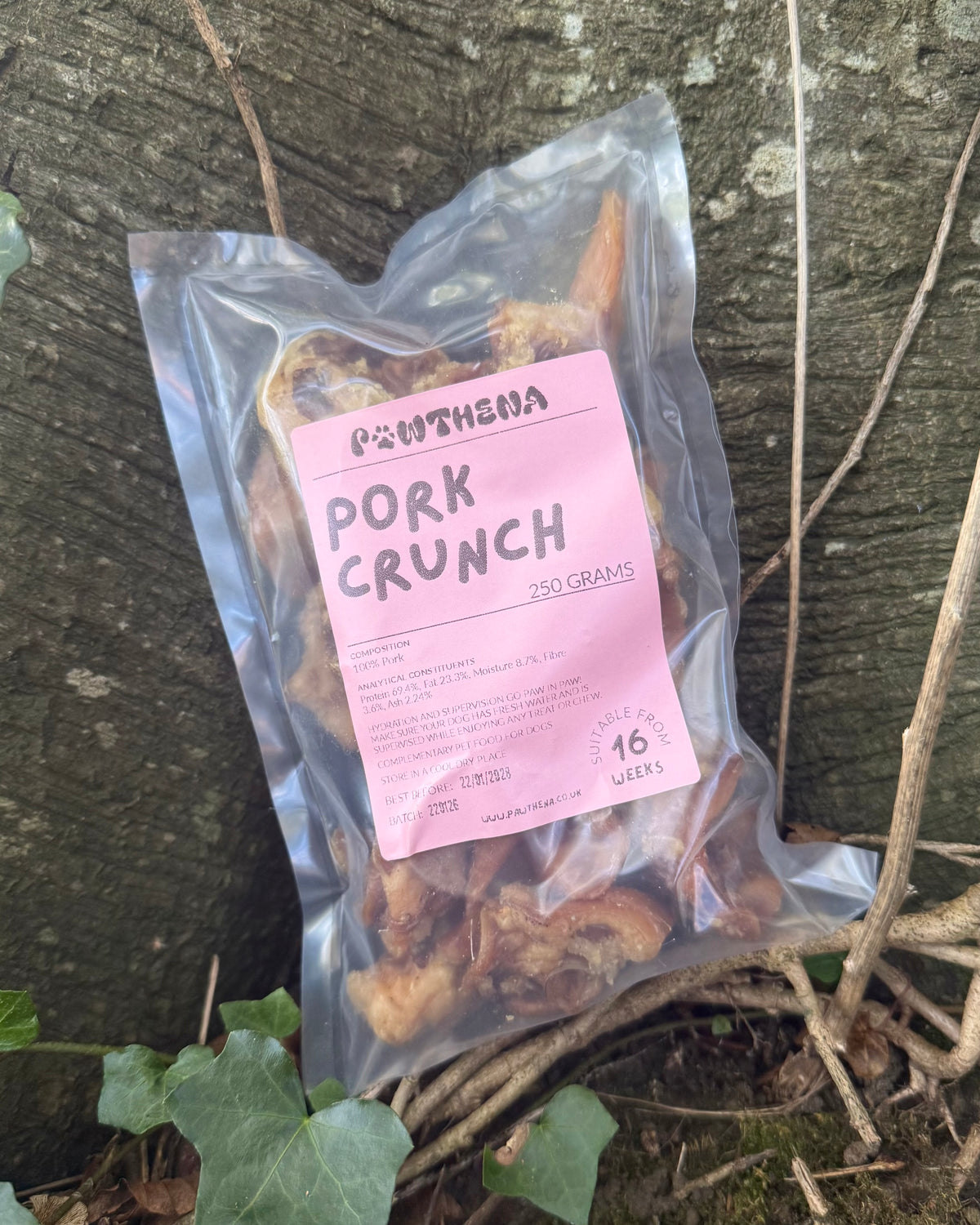 Pawthena Pork Crunch Dog Treats