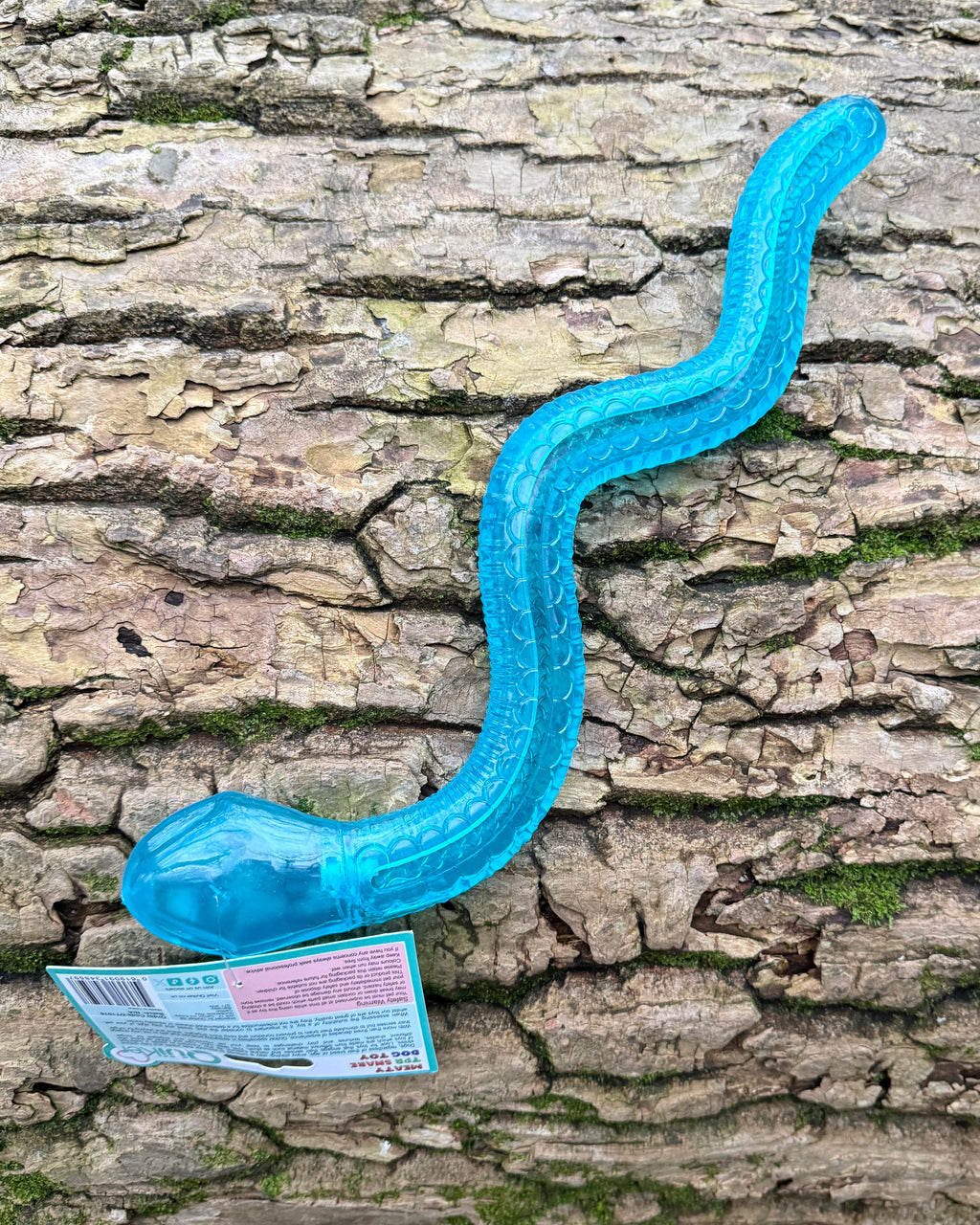 Quiker Meaty Long Treat & Snuffle Snake Enrichment Dog Toy