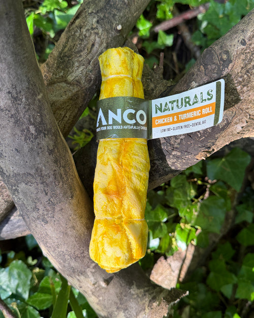 Anco Naturals Flavoured Beef Skin Roll