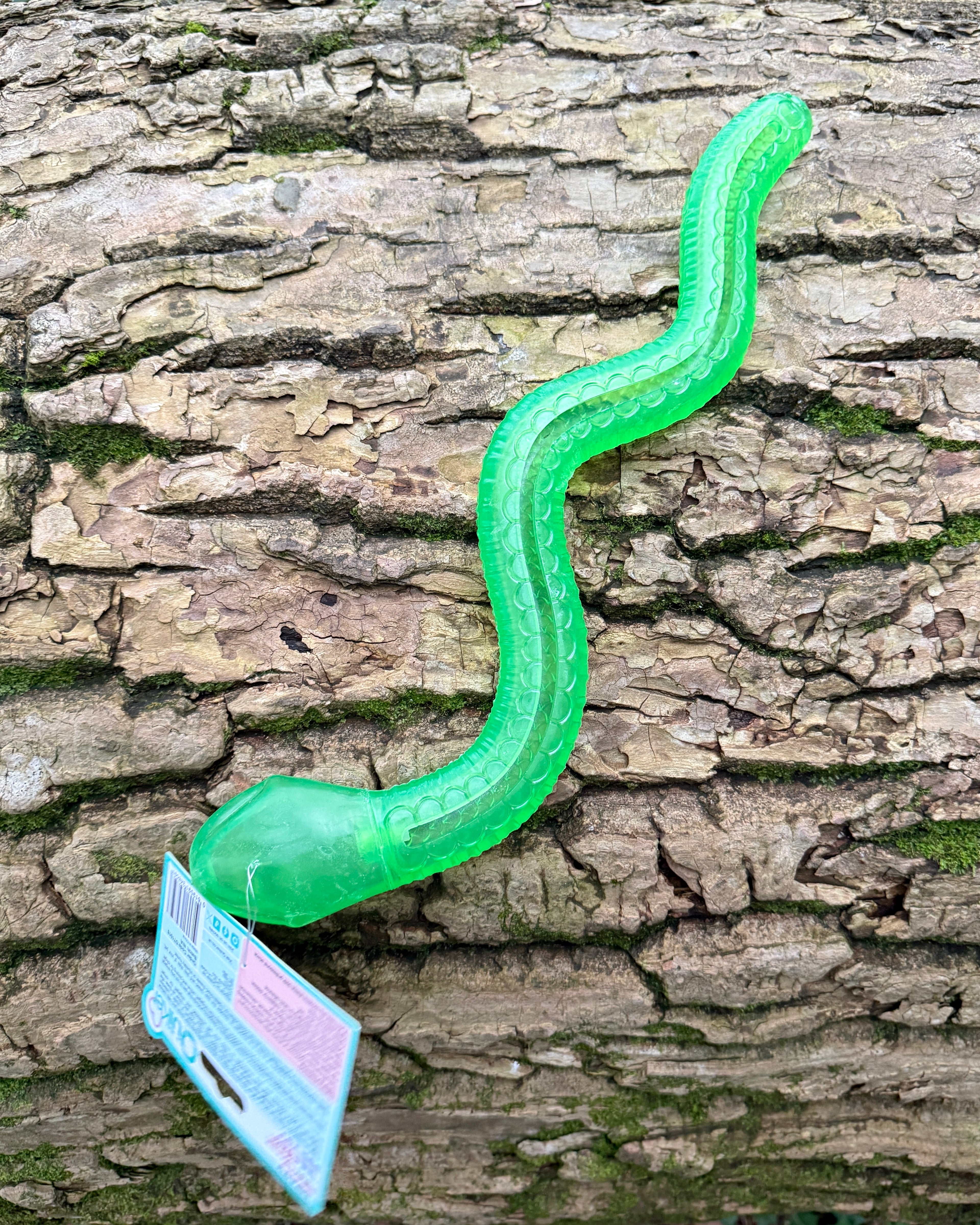 Quiker Meaty Long Treat & Snuffle Snake Enrichment Dog Toy