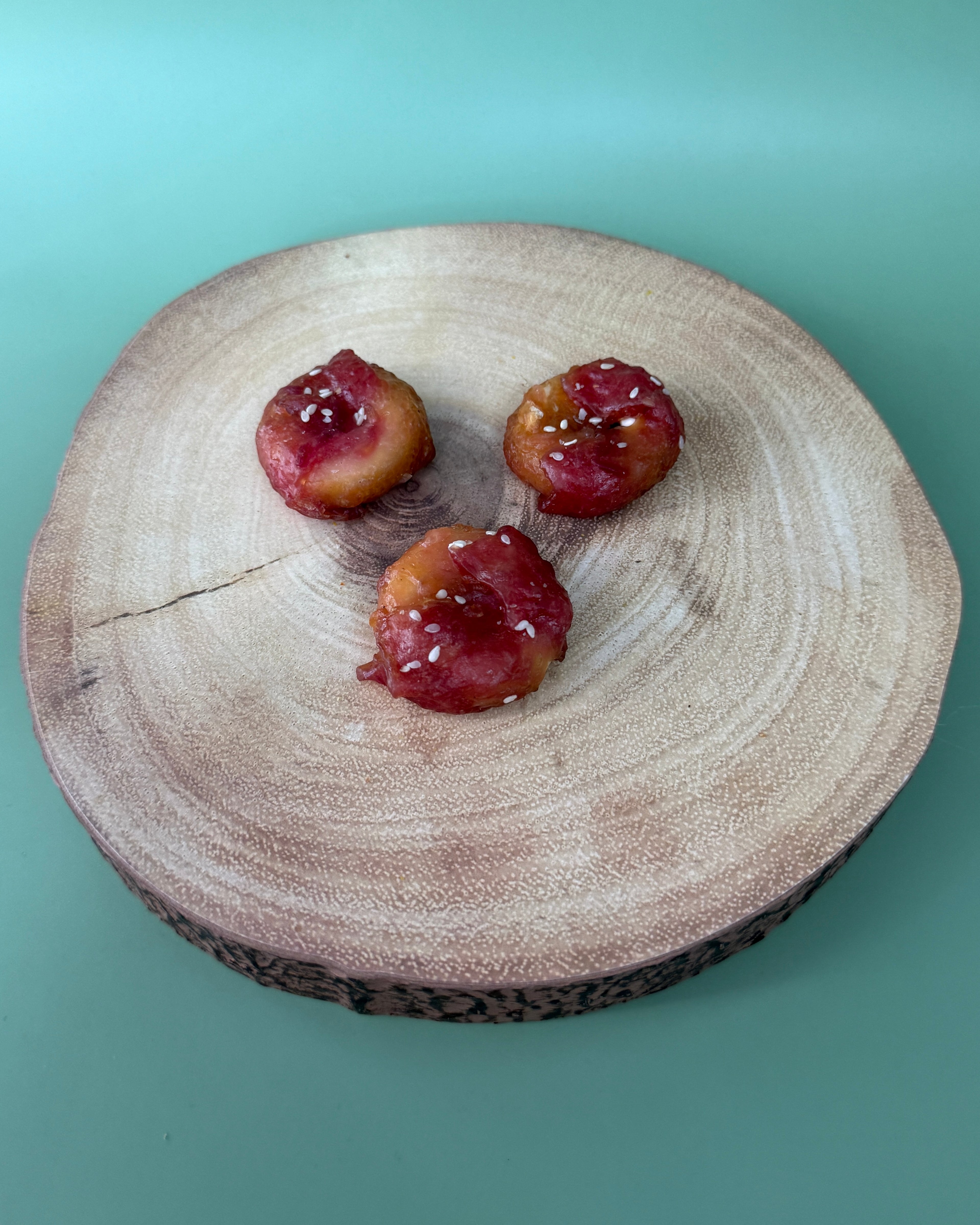 Pawthena Chicken & Lamb Bagels with White Sesame Seeds Dog Treats