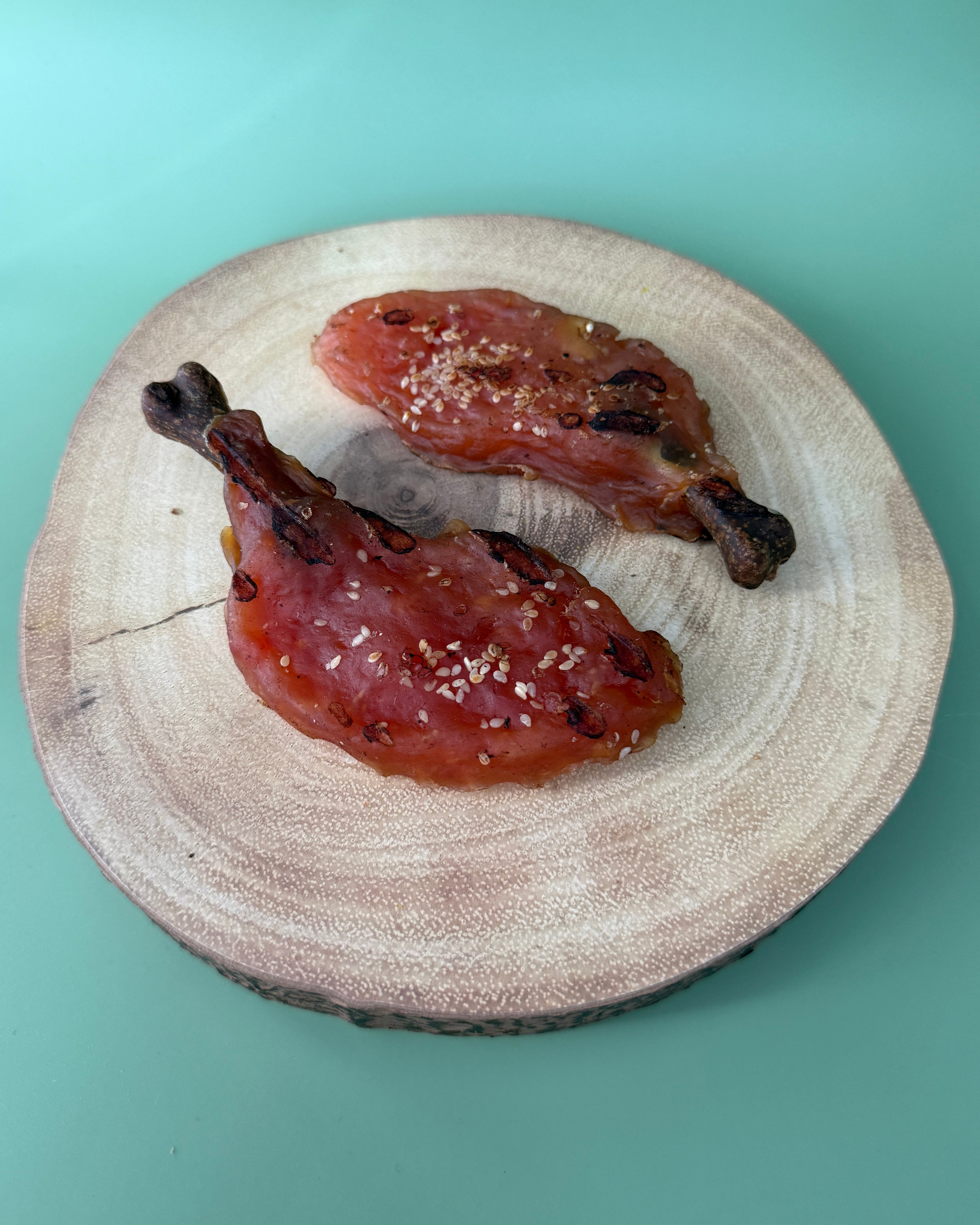 Pawthena BBQ Chicken Legs with Sesame Seeds Dog Treats