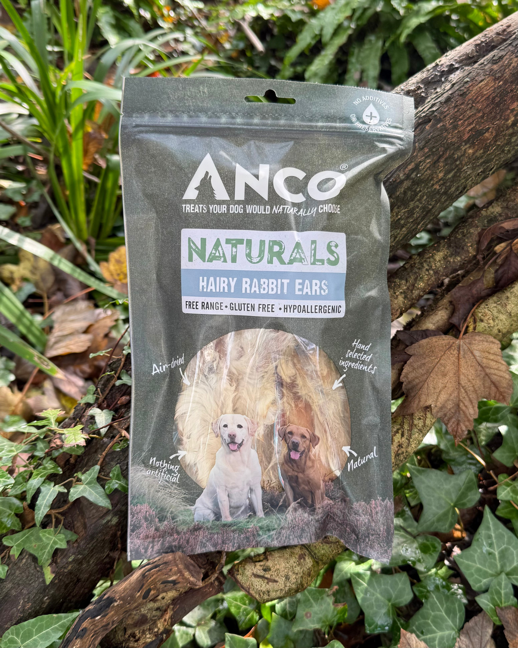 Anco Naturals Hairy Rabbit Ears