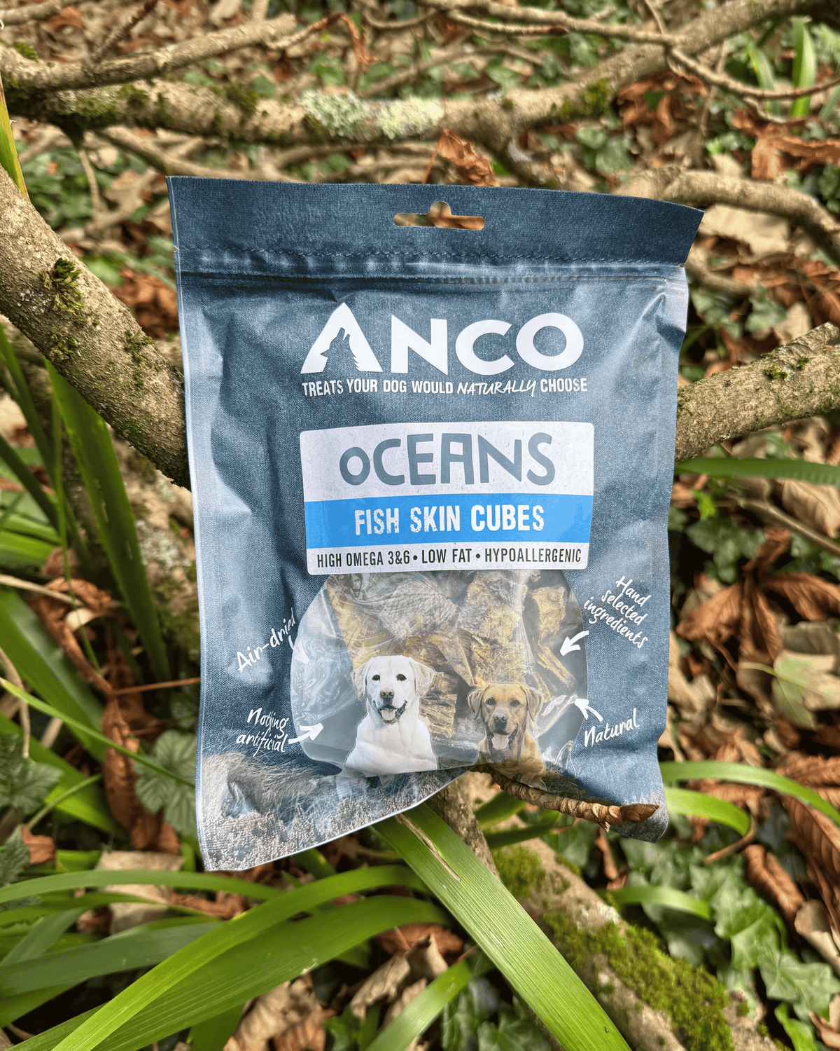 Anco Oceans Fish Skin Cubes – Pawthena
